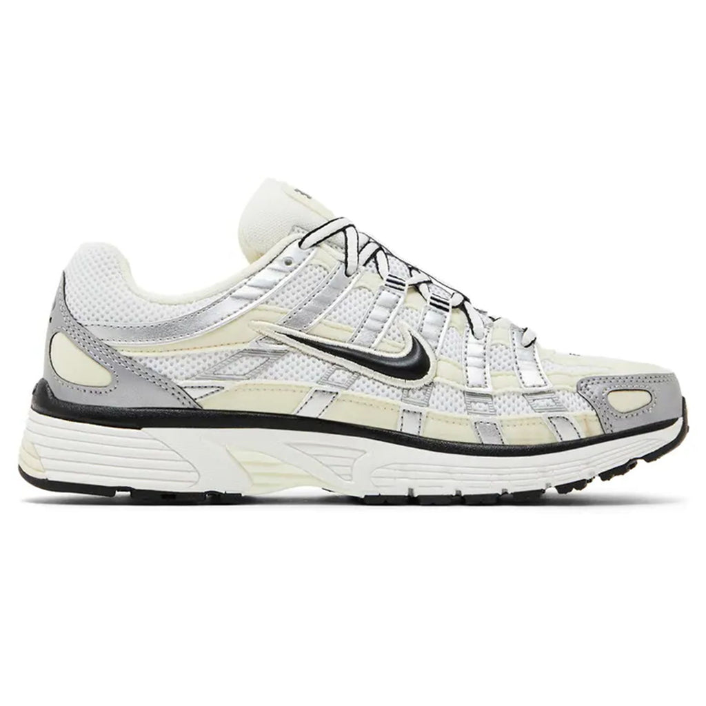 Nike P-6000 Wmns 'Coconut Milk Metallic Silver'