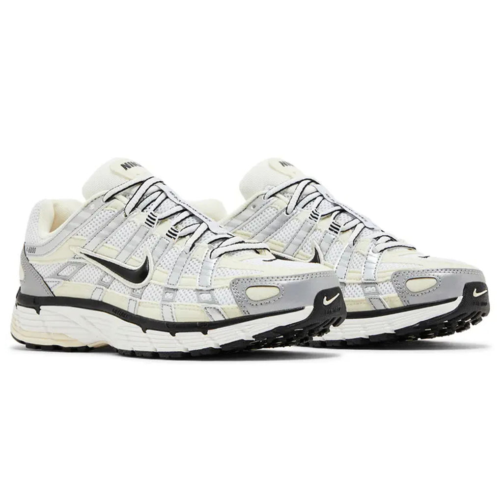 Nike P-6000 Wmns 'Coconut Milk Metallic Silver'
