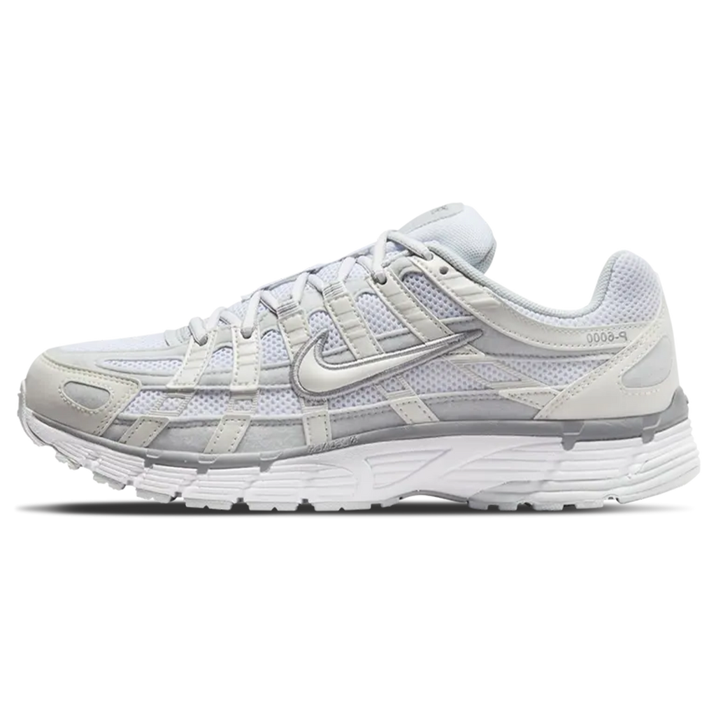 Nike P-6000 Wmns 'Metallic Summit White'
