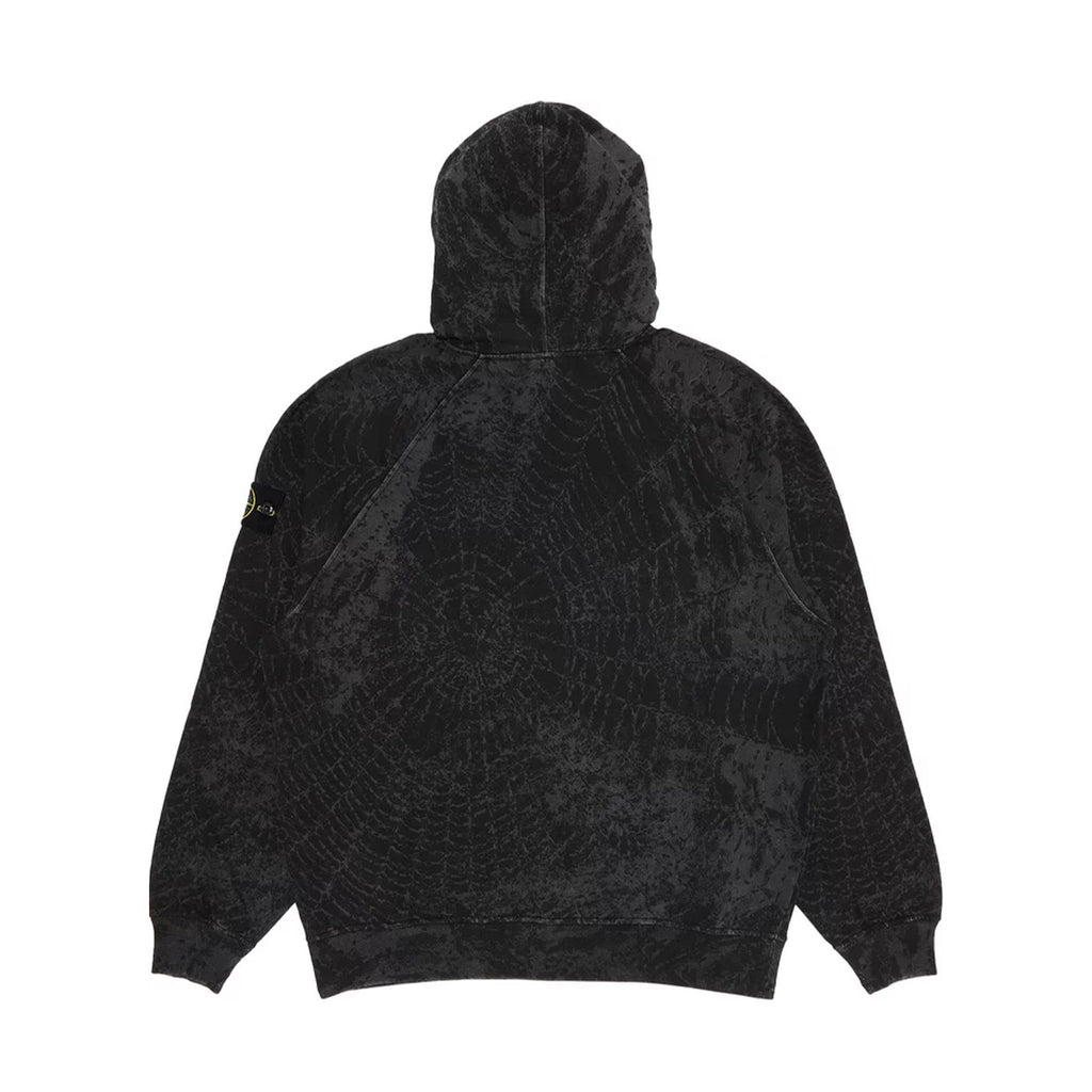 Supreme x Stone Island Hooded Sweatshirt  'Black'