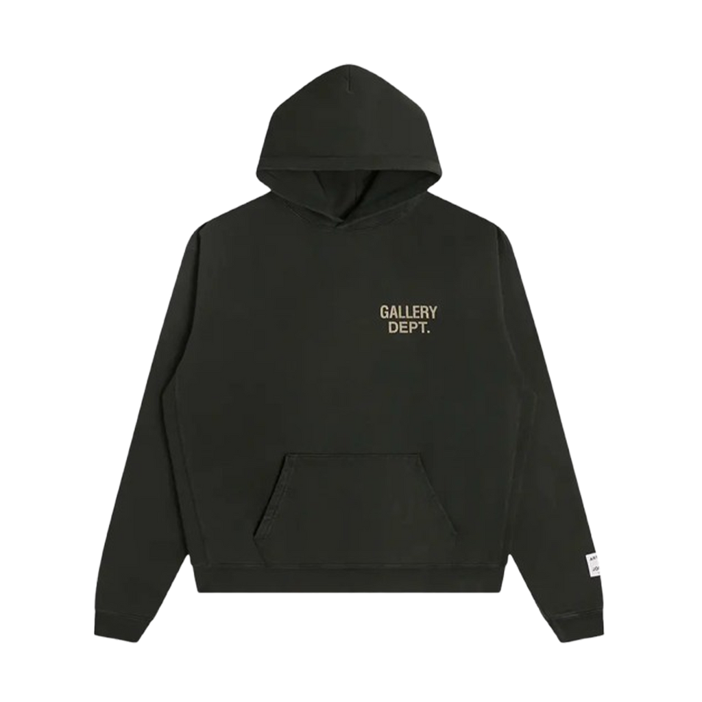 Gallery Dept. 90s GD Logo Hoodie 'Vintage Black'
