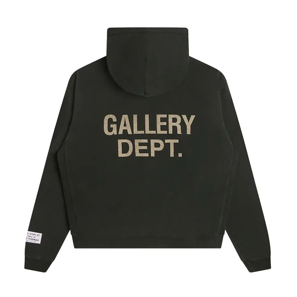Gallery Dept. 90s GD Logo Hoodie 'Vintage Black'