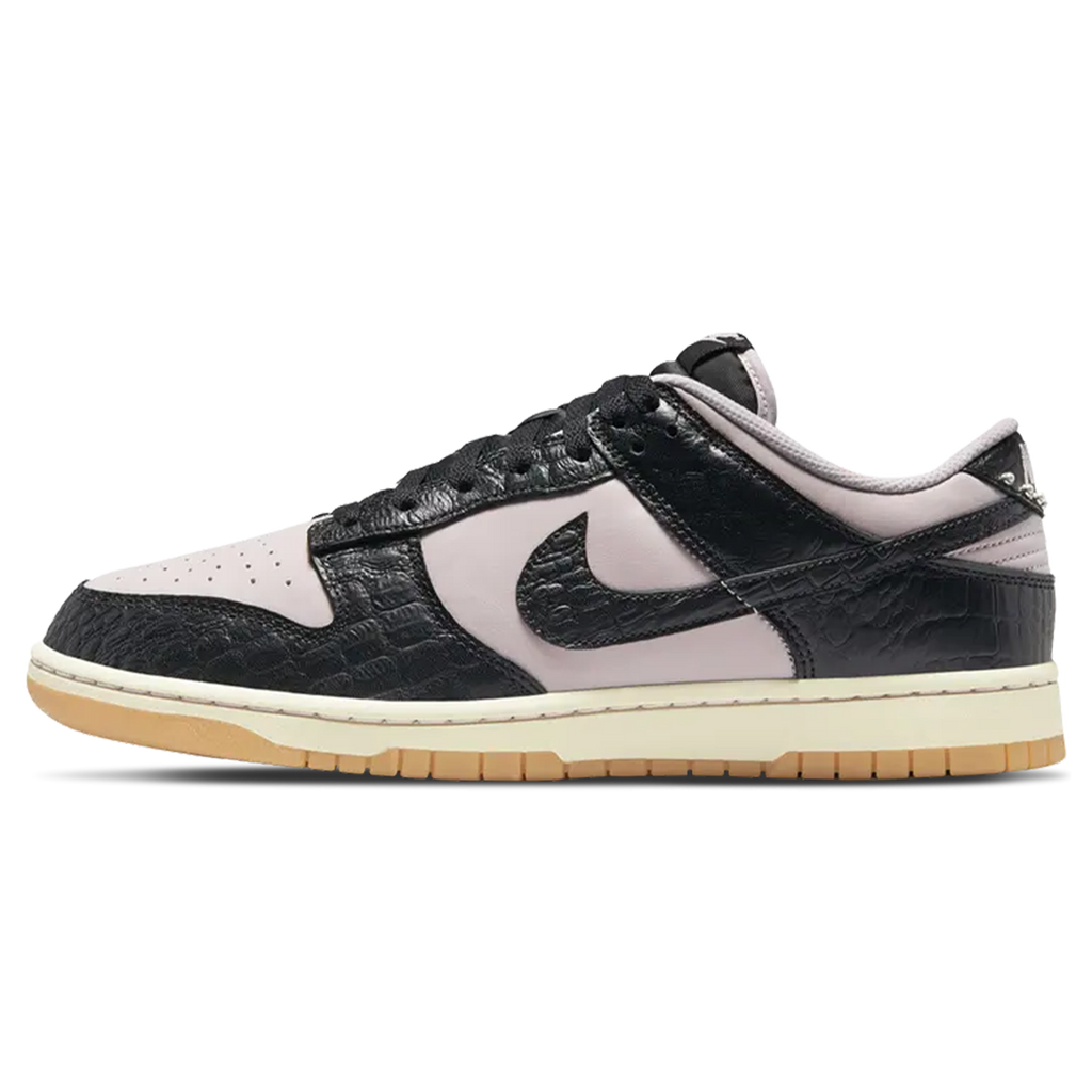 Nike Dunk Low 'Black Platinum Violet Croc'