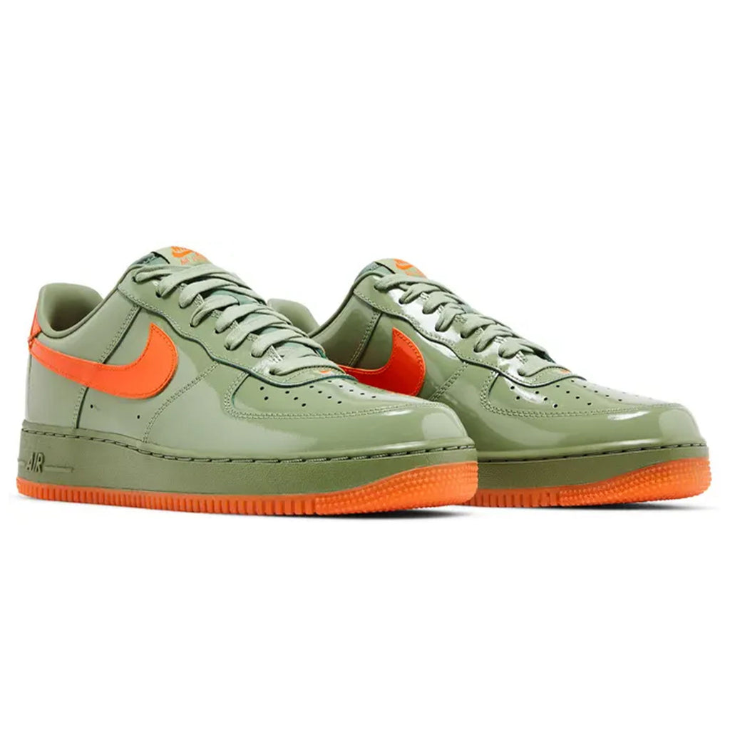 Nike Air Force 1 Low '07 Premium 'Oil Green Safety Orange'