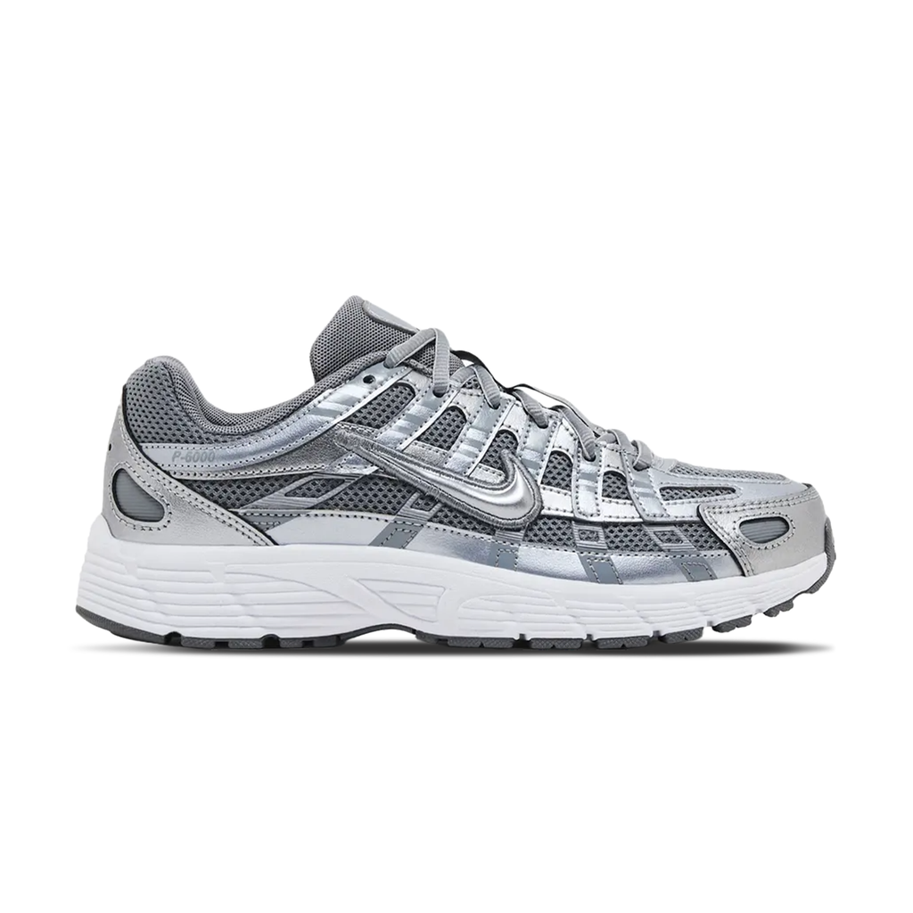 Nike P-6000 GS 'Metallic Cool Grey'