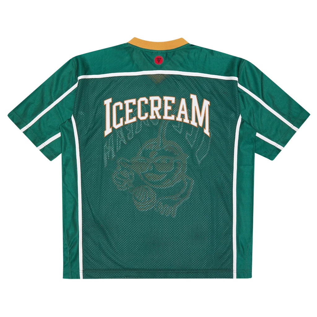 ICECREAM Cherry Applique Football Top 'Green'
