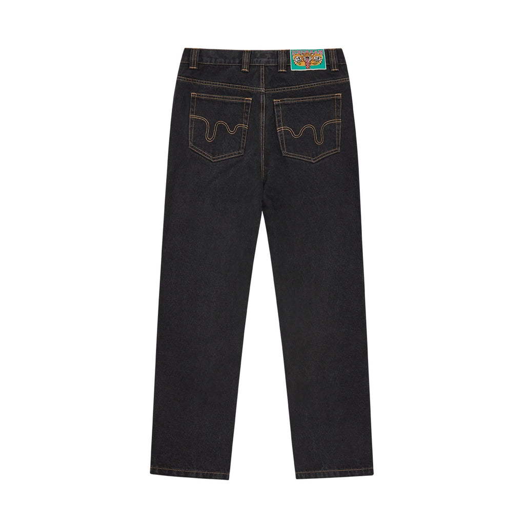 ICECREAM Running Dog Double Scoop Denim Pants 'Black'