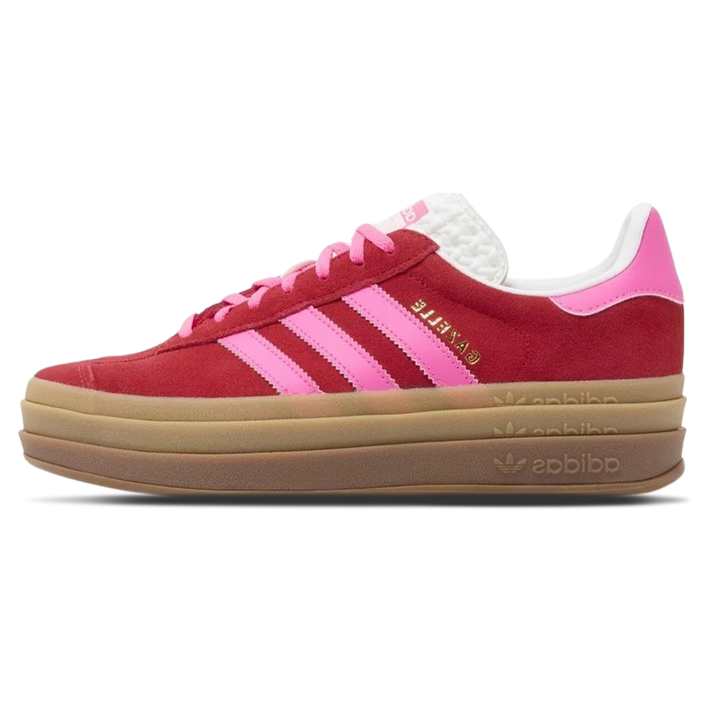 adidas Gazelle Bold Wmns 'Collegiate Red Lucid Pink'