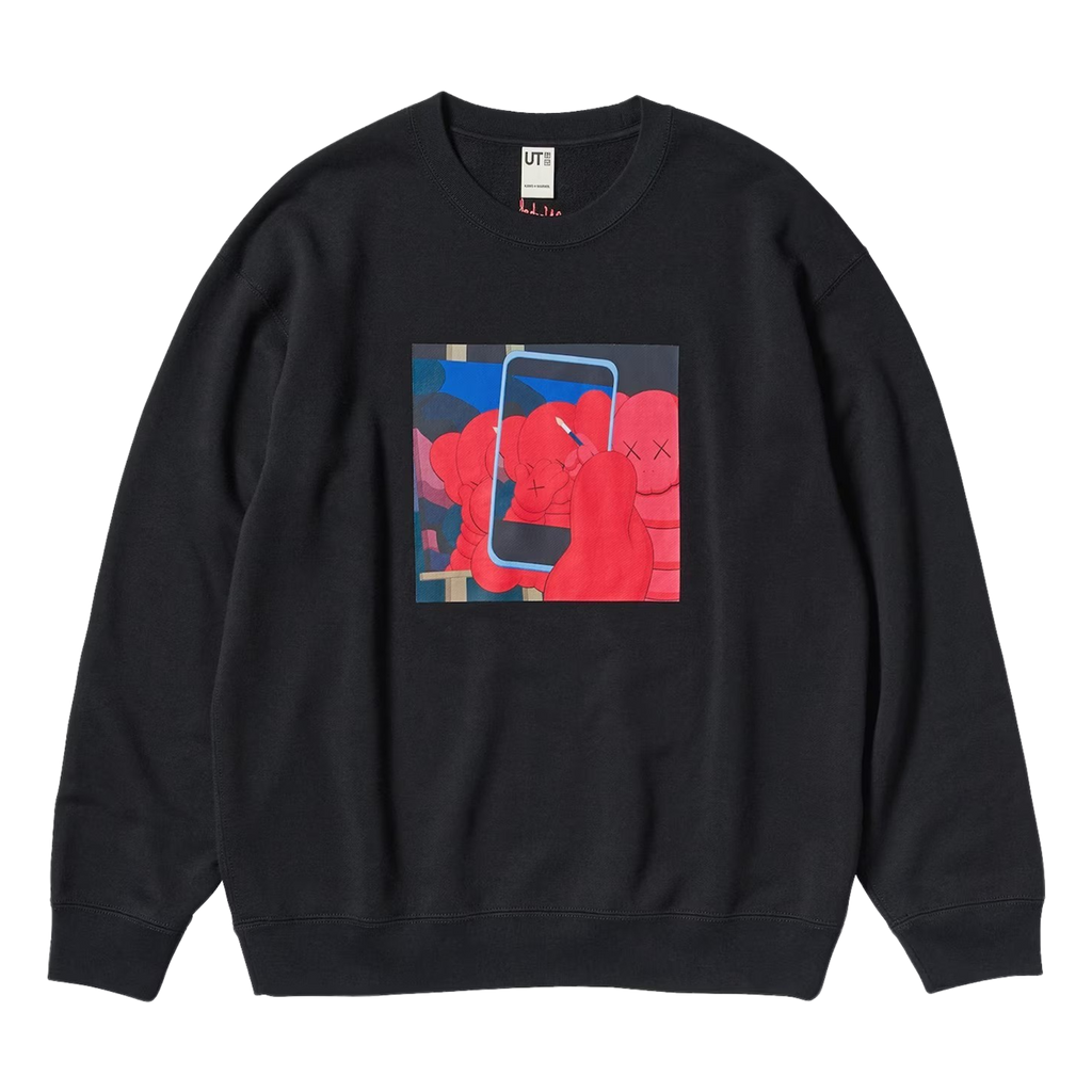 KAWS x Warhol x UNIQLO UT Graphic Sweatshirt 'Black'