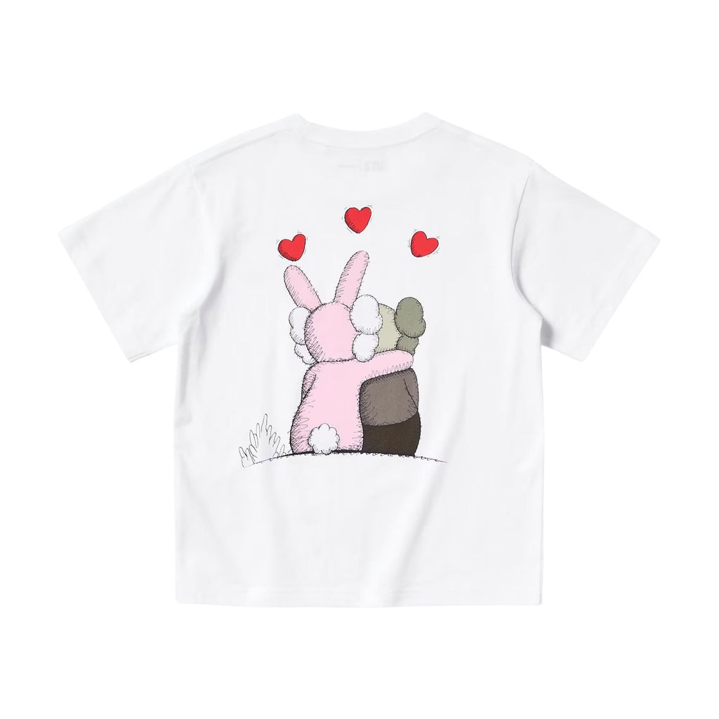 KAWS x Warhol x UNIQLO UT Graphic T-Shirt Kids 'White Red'