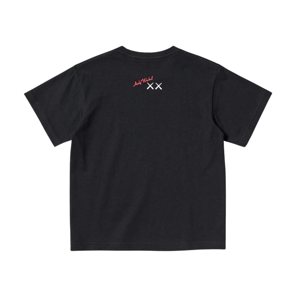 KAWS x Warhol x UNIQLO UT Graphic T-Shirt Kids 'Black'