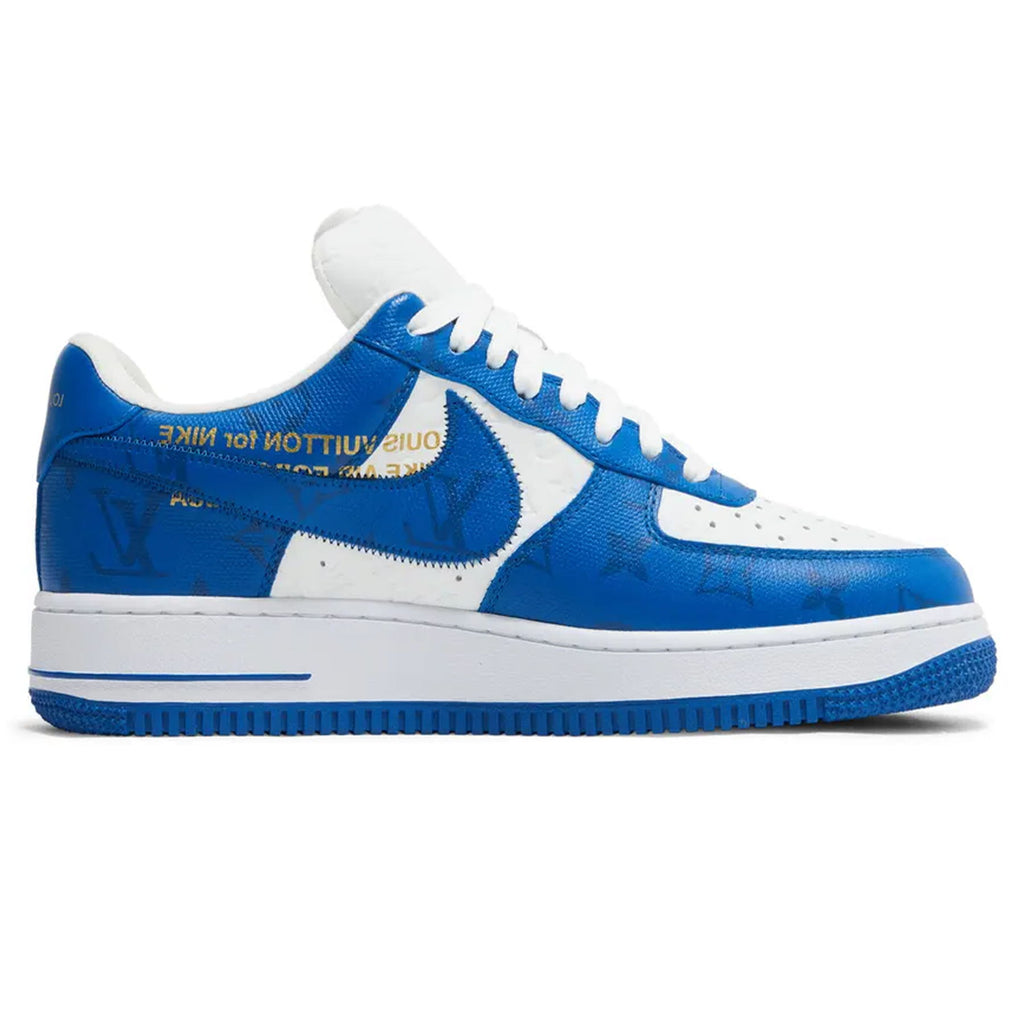 Louis Vuitton Nike Air Force 1 Low By Virgil Abloh White Royal