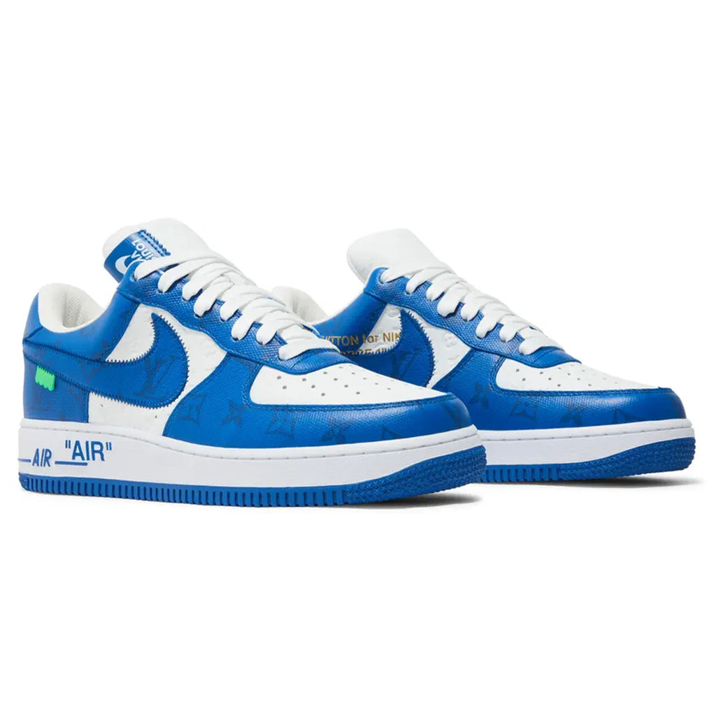 Louis Vuitton Nike Air Force 1 Low By Virgil Abloh White Royal