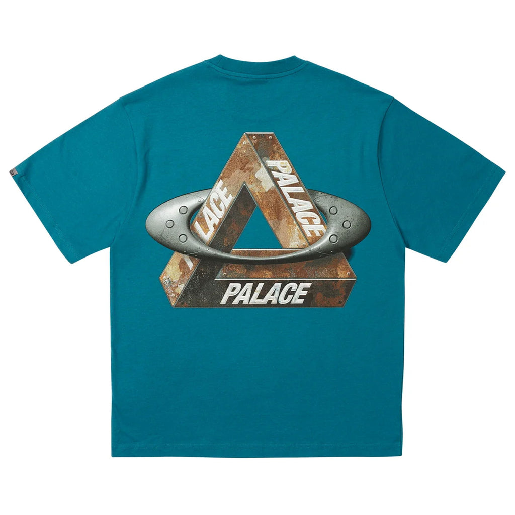 Palace x Oakley T-Shirt 'Petrol'