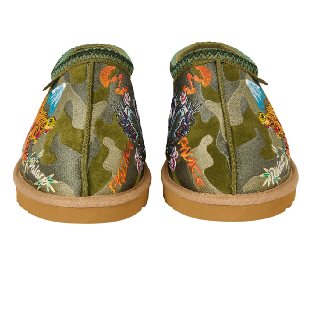 Palace x UGG Tasman Slipper 'Burnt Olive Camo'