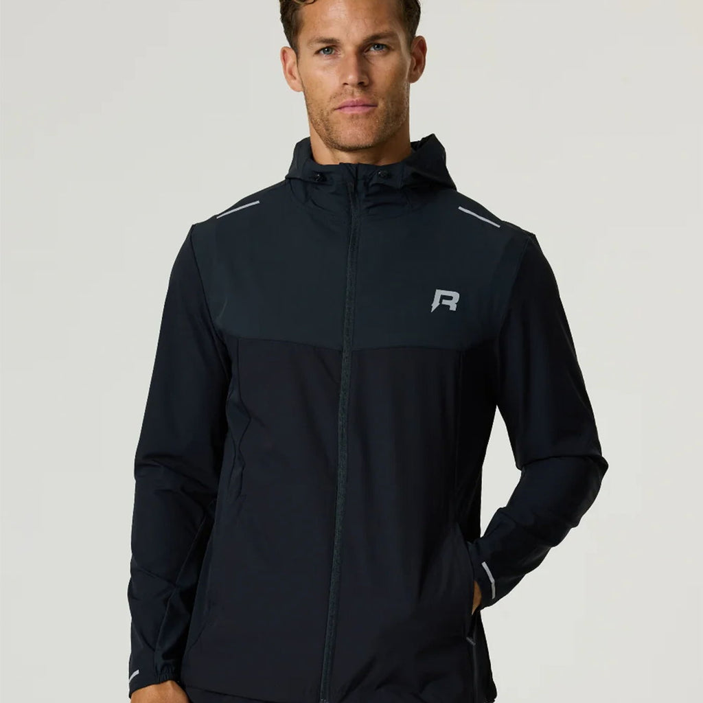Reprimo Flight Windbreaker Jacket 'Black Meteorite'