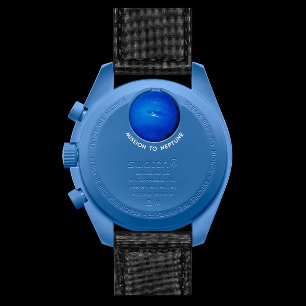 Swatch x Omega Bioceramic Moonswatch Mission to Neptune