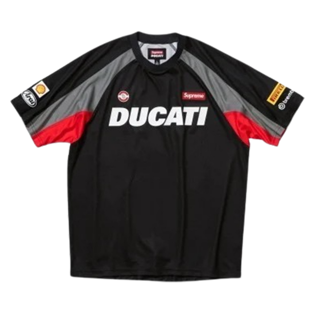 Supreme x Ducati Soccer Jersey 'Black'