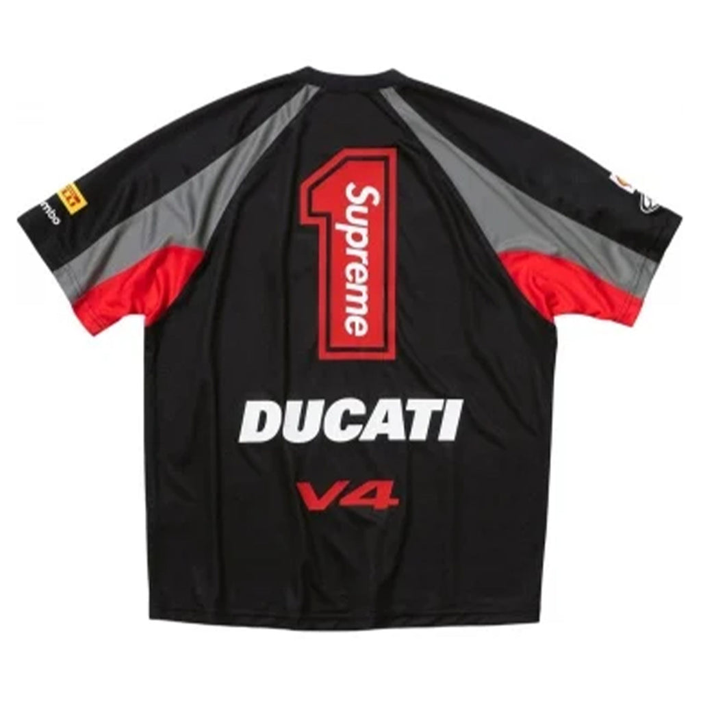 Supreme x Ducati Soccer Jersey 'Black'