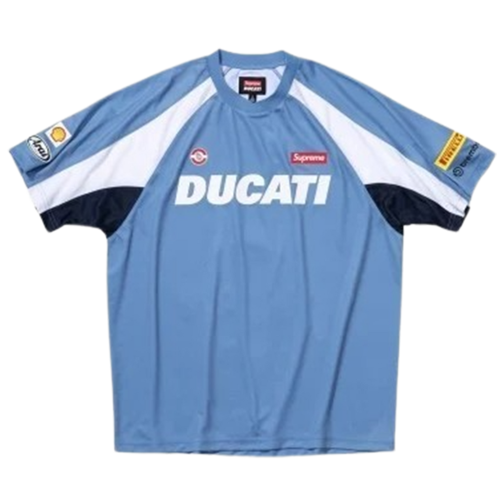 Supreme x Ducati Soccer Jersey 'Blue'
