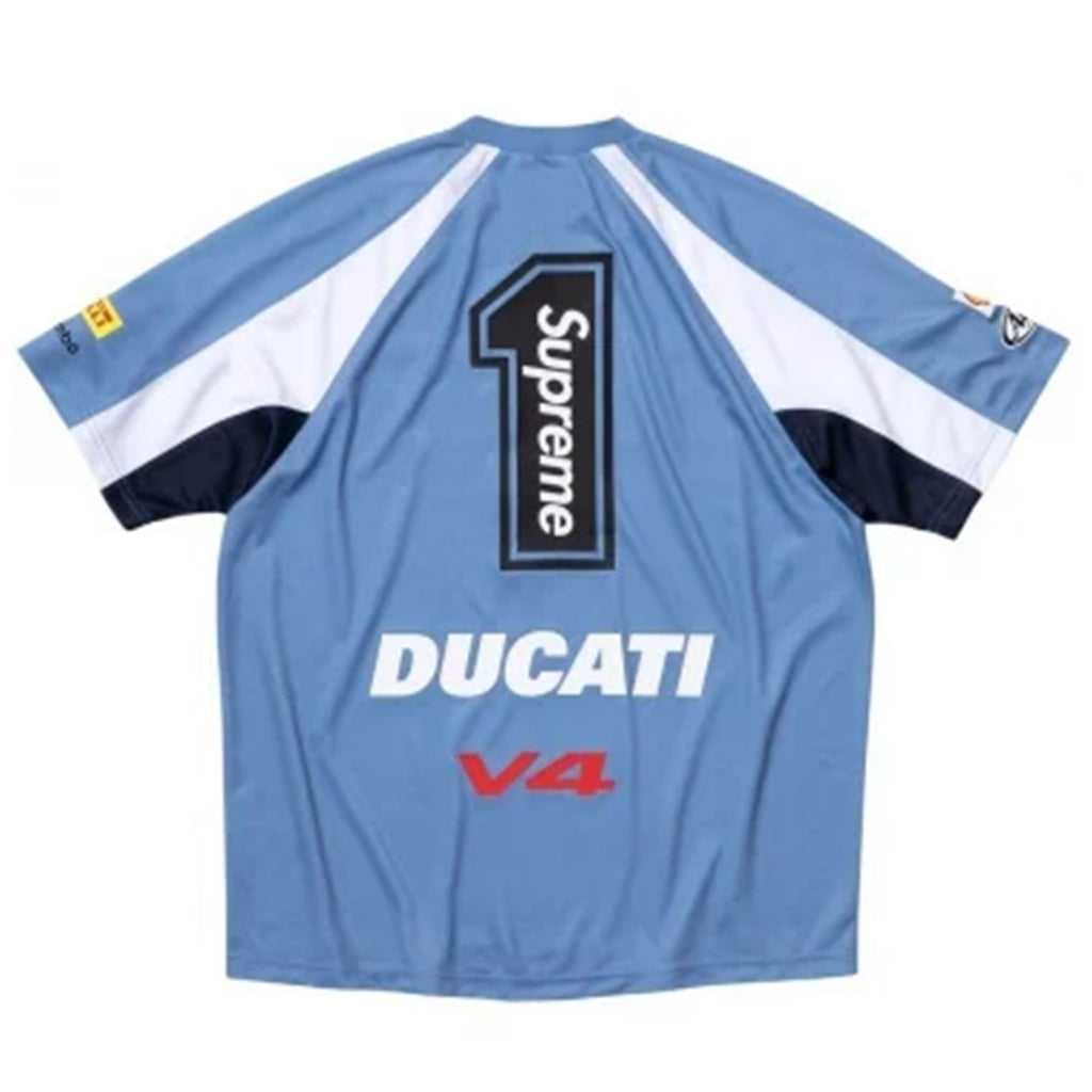 Supreme x Ducati Soccer Jersey 'Blue'