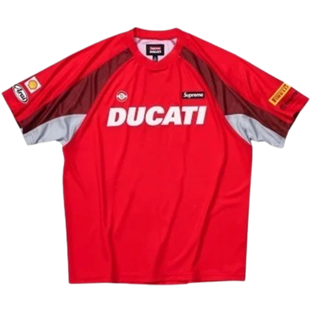 Supreme x Ducati Soccer Jersey 'Red'