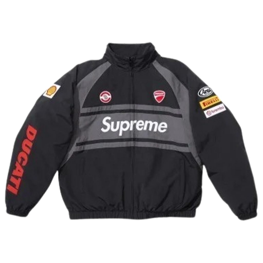 Supreme x Ducati Track Jacket 'Black'