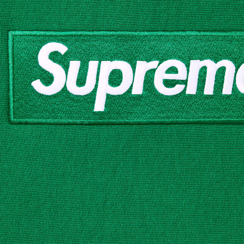Supreme Box Logo Hoodie FW24 'Dark Green'