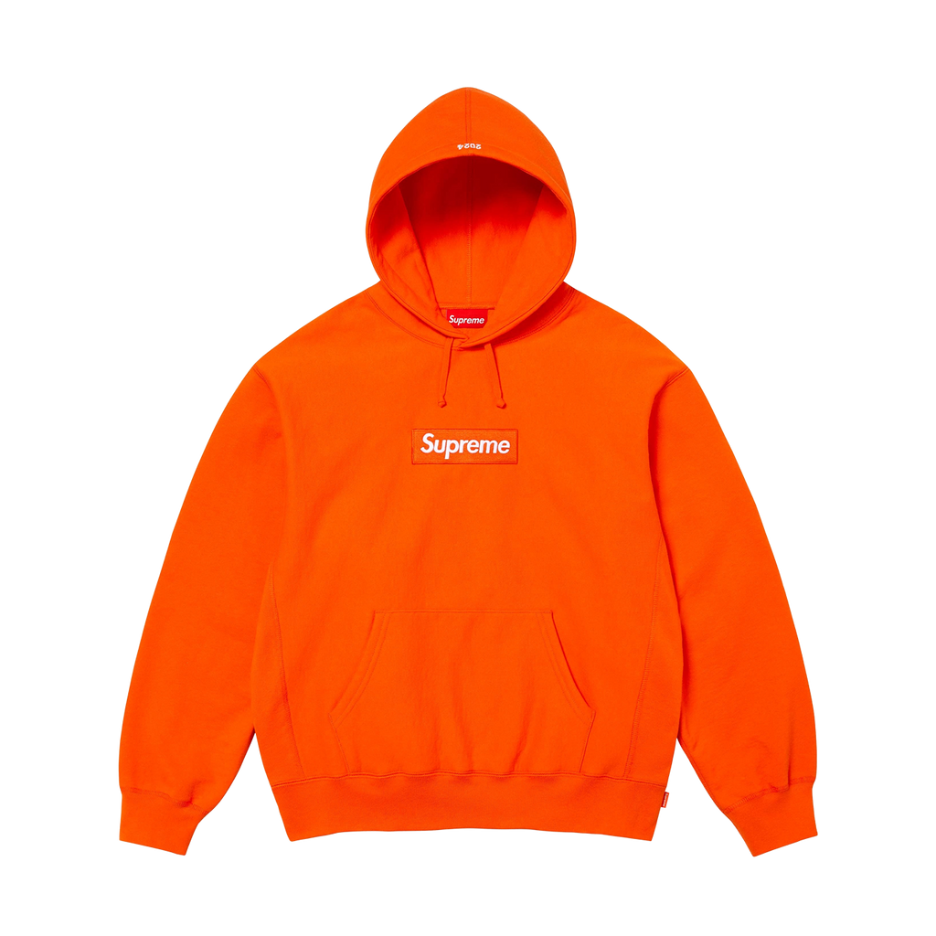 Supreme Box Logo Hoodie FW24 'Orange'