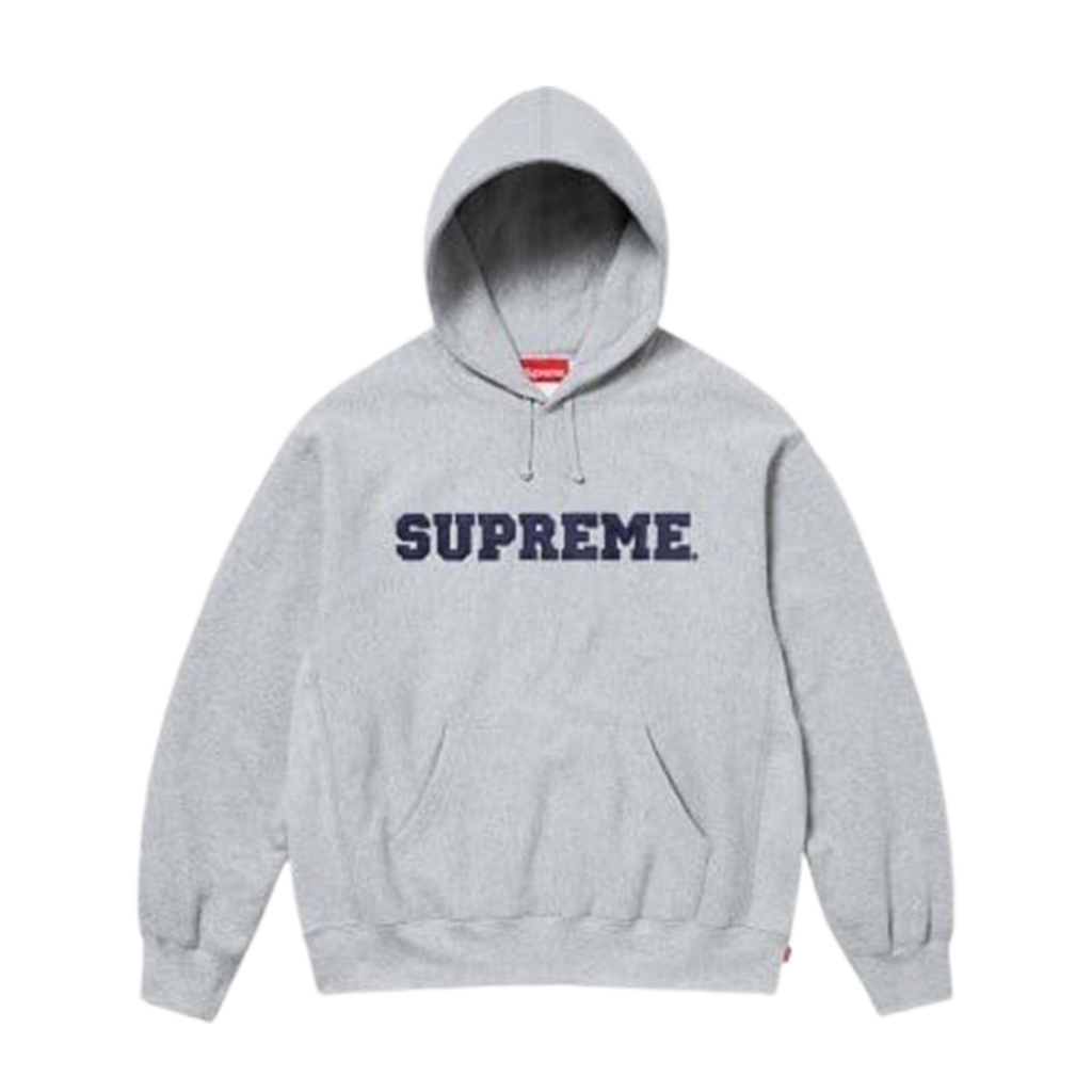 Supreme Collegiate Hoodie 'Heather Grey'