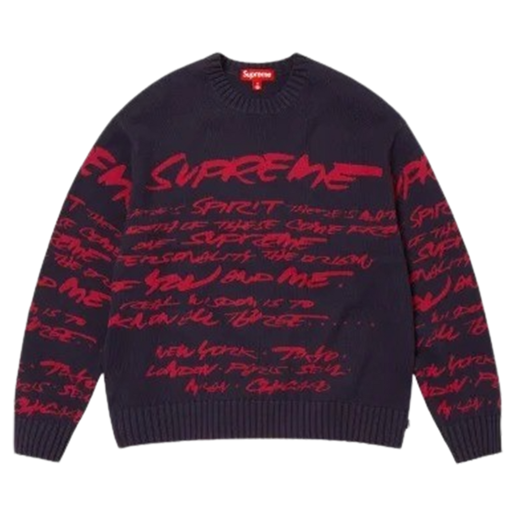 Supreme Futura Sweatshirt 'Navy'
