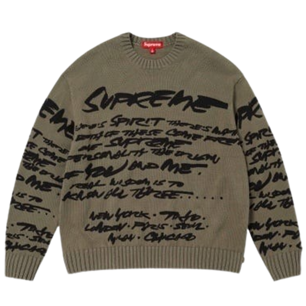 Supreme Futura Sweatshirt 'Olive'