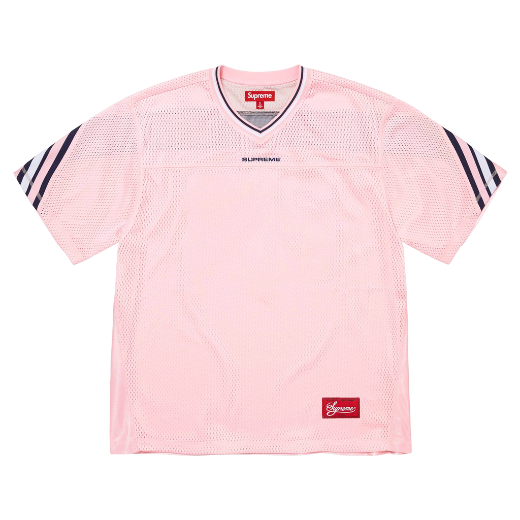 Supreme Jacquard Rib Football Jersey 'Pink'