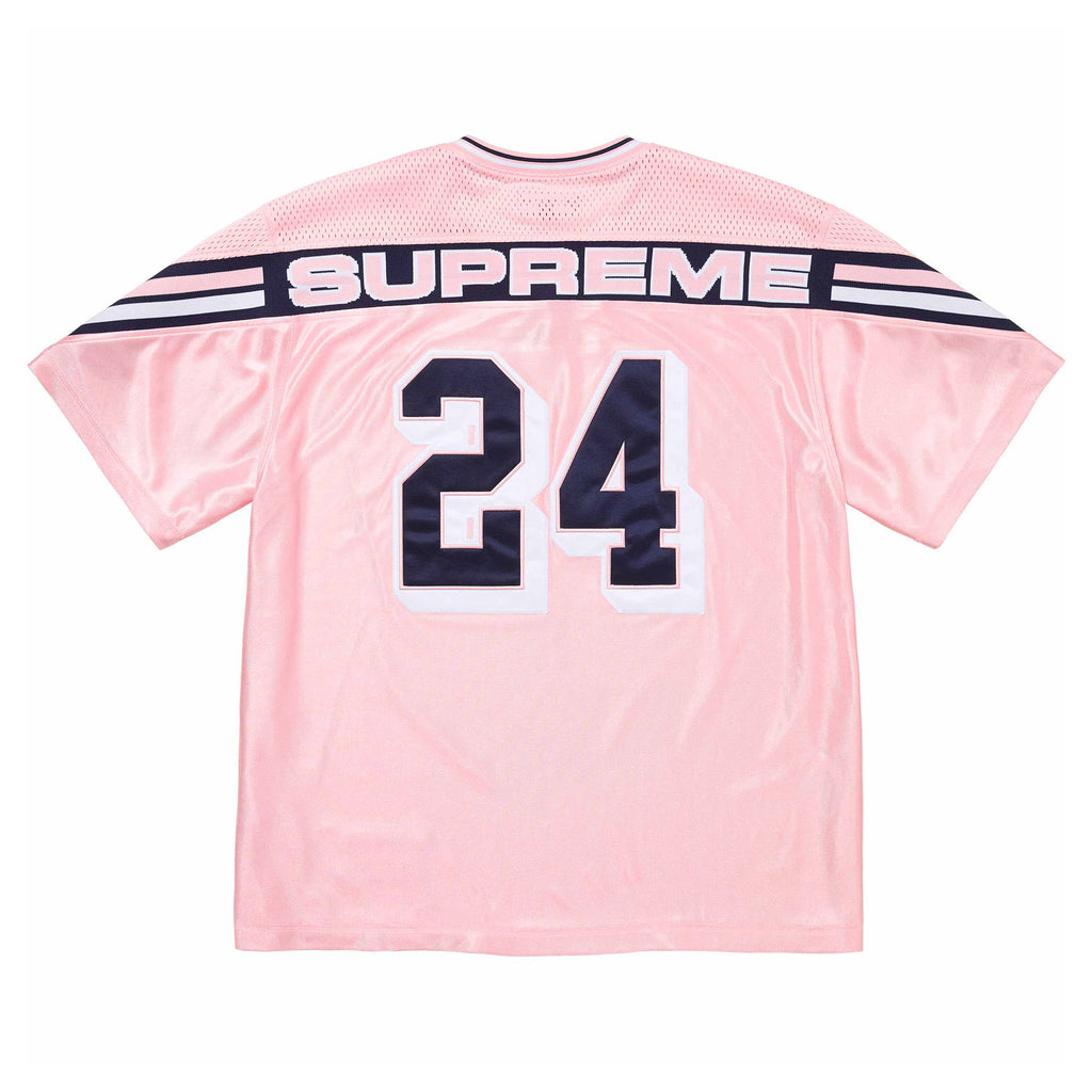 Supreme Jacquard Rib Football Jersey 'Pink'