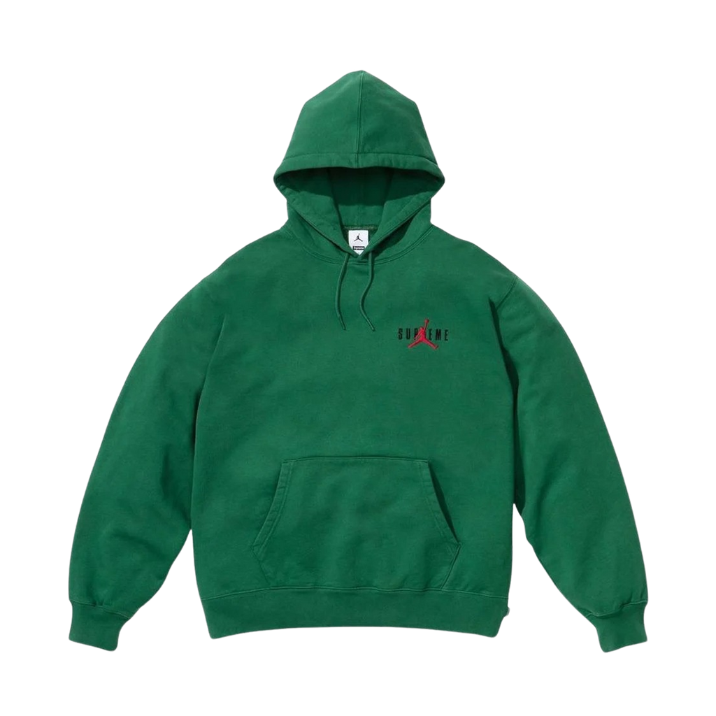 Supreme x Jordan Hoodie 'Green'