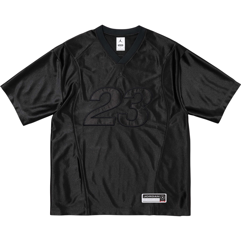 Supreme x Jordan Warm Up Jersey 'Black'