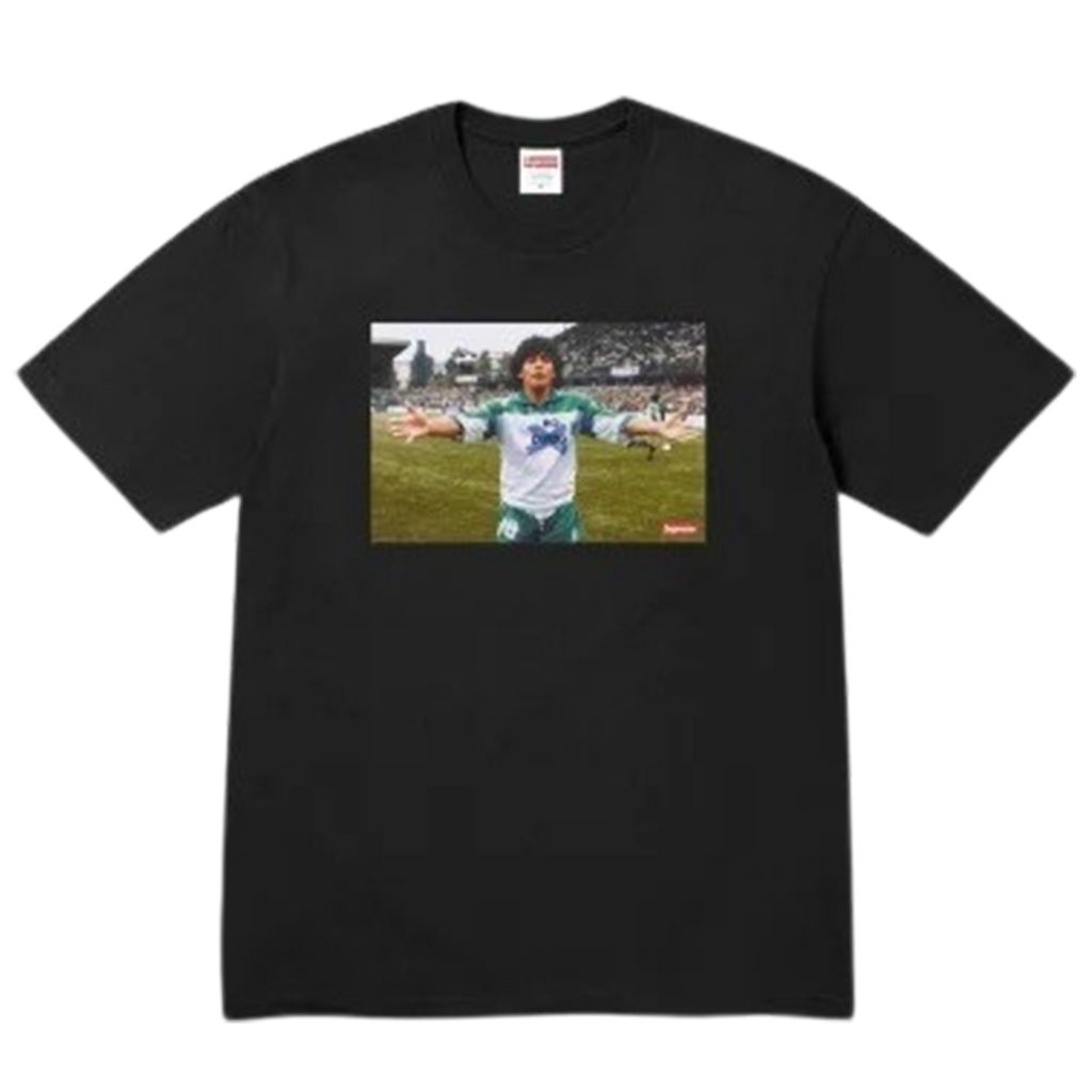 Supreme Maradona Tee Black