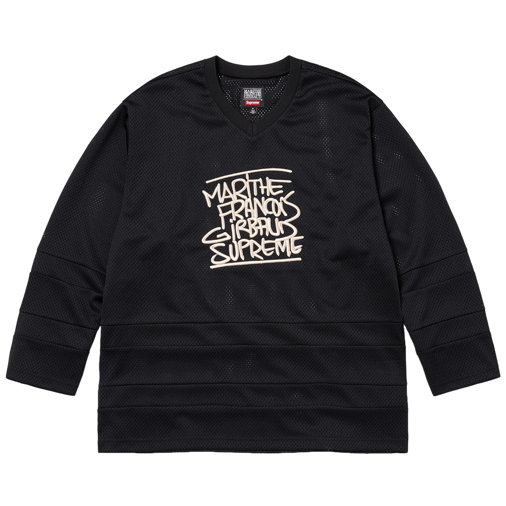 Supreme Marithé + François Girbaud Hockey Jersey 'Black'