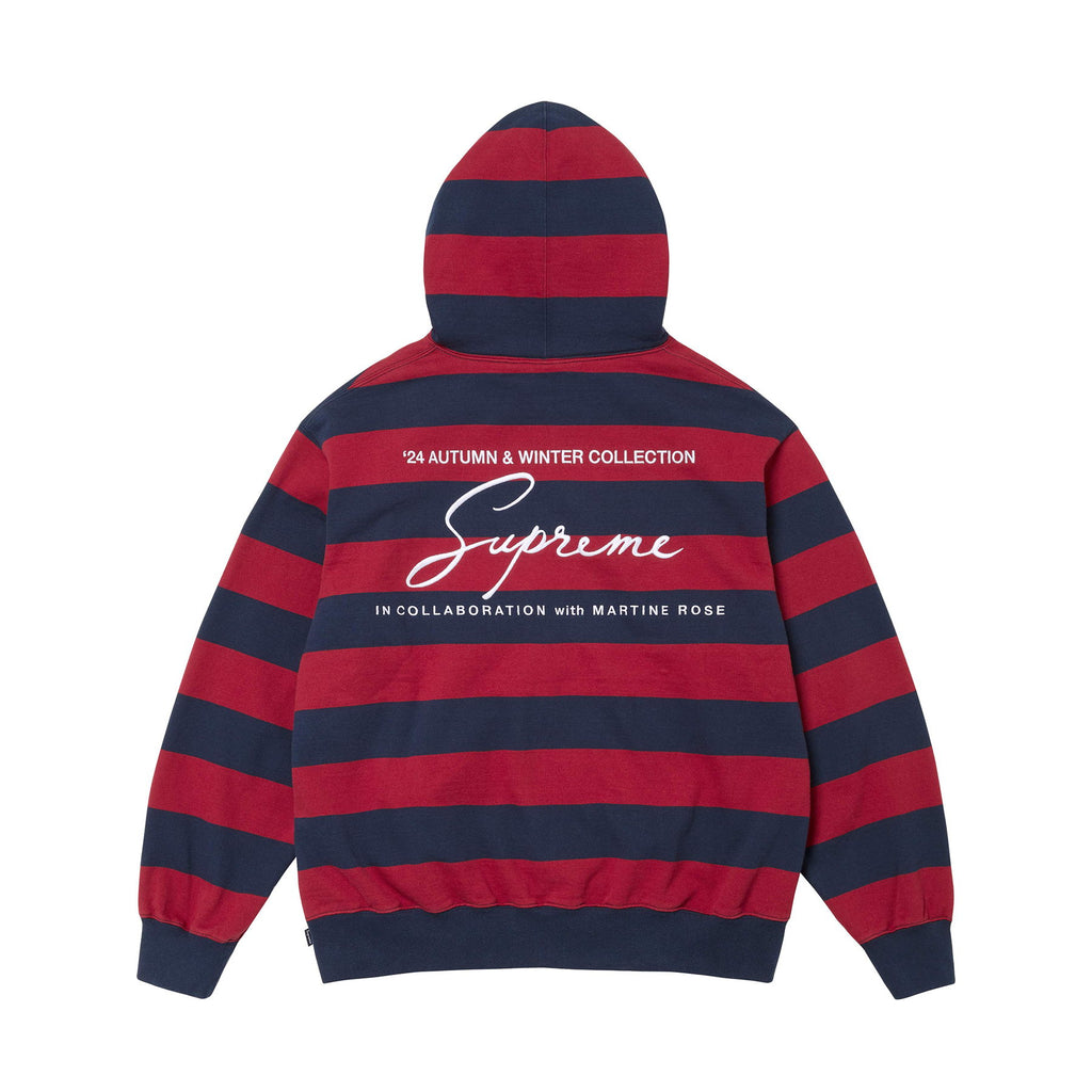 Supreme Martine Rose Hoodie 'Stripe'