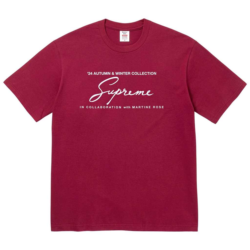 Supreme Martine Rose Tee 'Cardinal'
