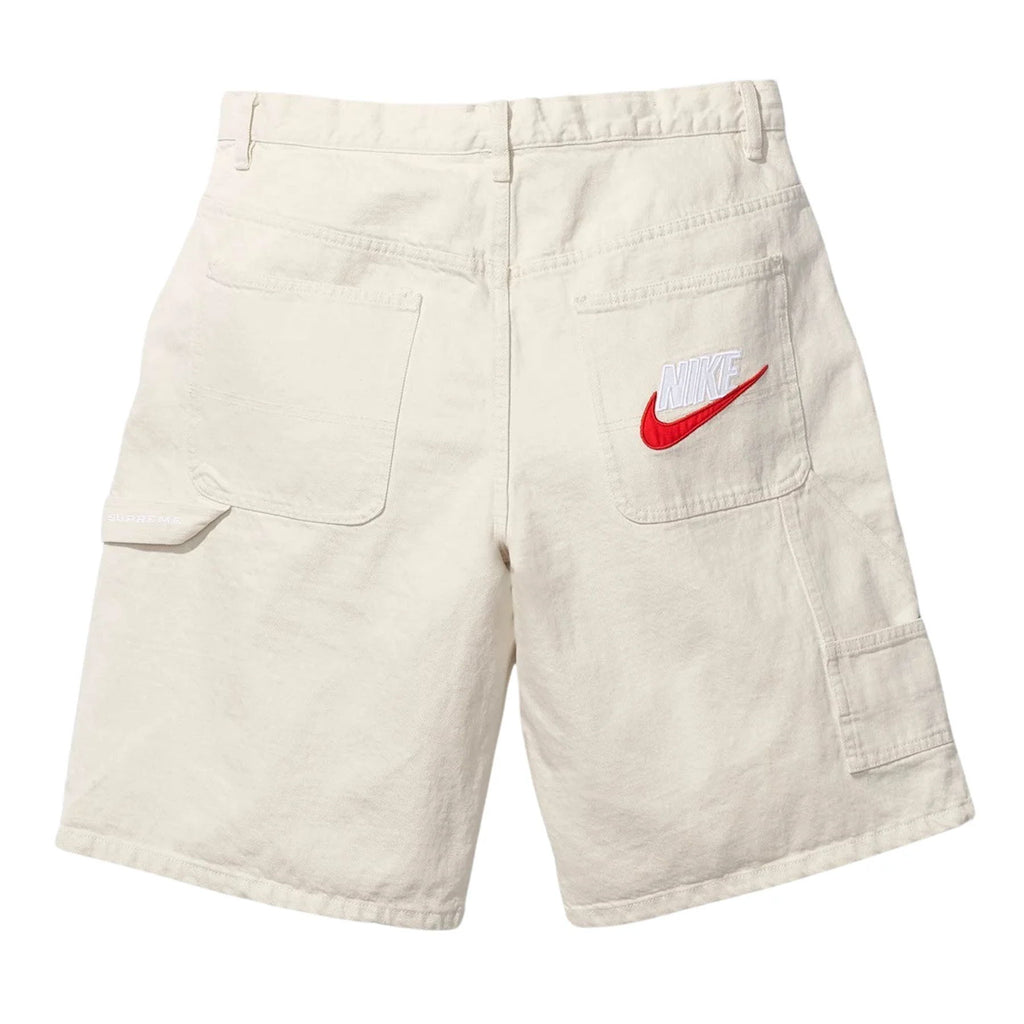Supreme x Nike Denim Shorts 'White'