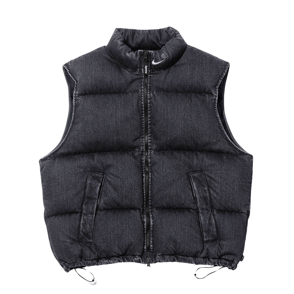 Supreme x Nike Denim Vest 'Black'