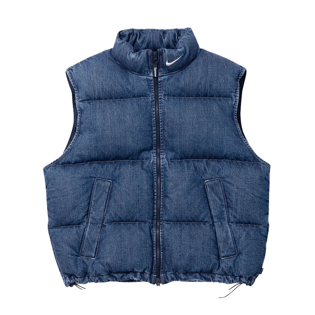 Supreme x Nike Denim Vest 'Blue'