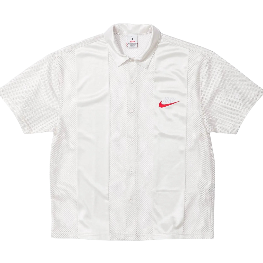 Supreme x Nike Mesh S/S Shirt 'White'