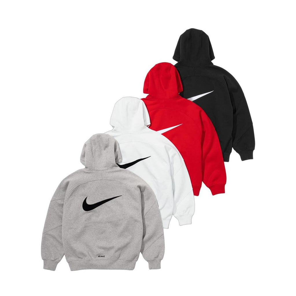 Supreme x Nike Zip-Up Hooded Sweatshirt 'White'