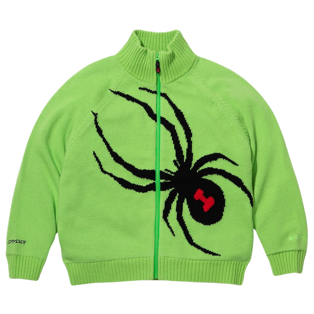 Supreme x Spyder Windstopper Zip Up Sweater 'Green'