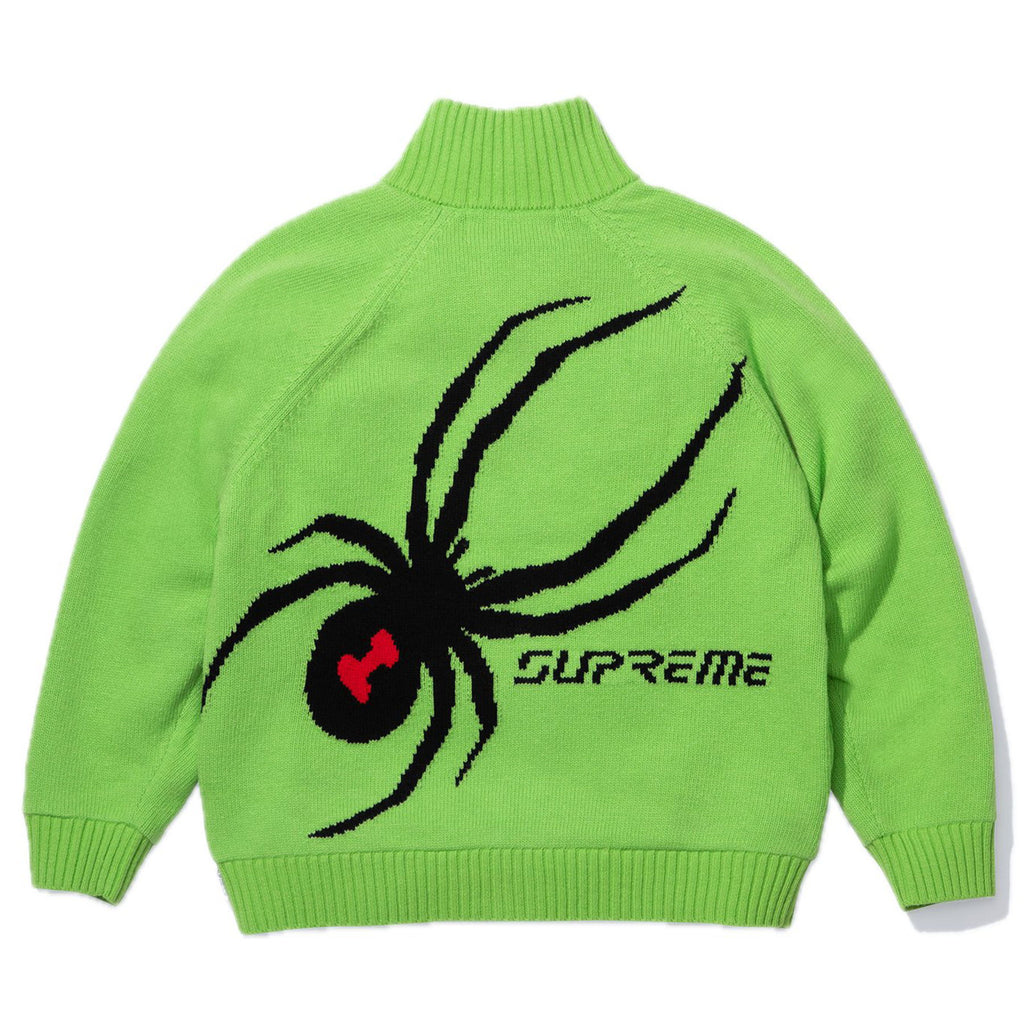 Supreme x Spyder Windstopper Zip Up Sweater 'Green'