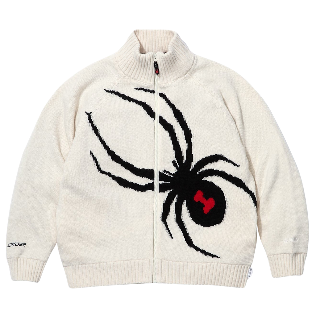 Supreme x Spyder Windstopper Zip Up Sweater 'White'
