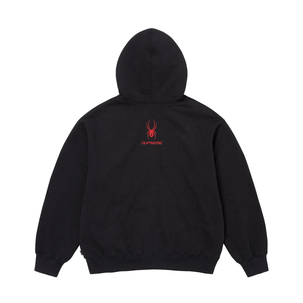 Supreme x Spyder Zip Up Hooded Sweatshirt 'Black'