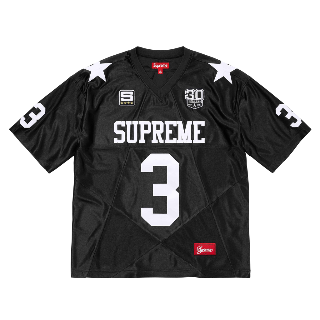 Supreme Star Football Jersey 'Black'